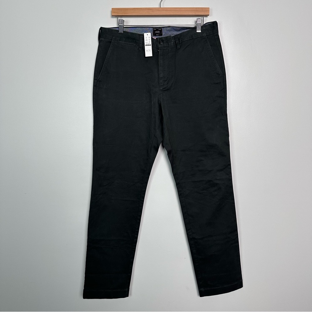 J. Crew Men’s 770 Straight-fit stretch chino pant AR886 Faded Black - Picture 7 of 11